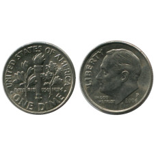 10 центов (дайм) США 2004 г. (Р)