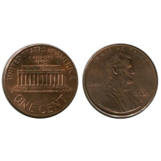 1 цент США 2000 г. (D)