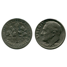 10 центов (дайм) США 1973 г.
