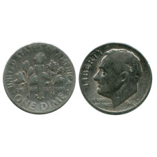 10 центов (дайм) США 1948 г. (D)