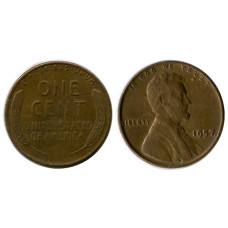 1 цент США 1957 г.