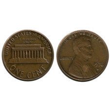 1 цент США 1976 г. (D)
