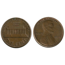 1 цент США 1975 г.
