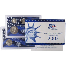 Подарочный набор монет США 2003 г.