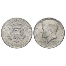 Полдоллара США 1967 г., Кеннеди