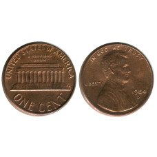 1 цент США 1984 г. (D)