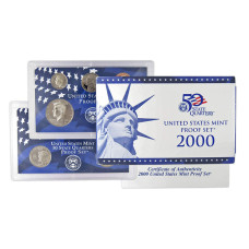 Подарочный набор монет США 2000 г.