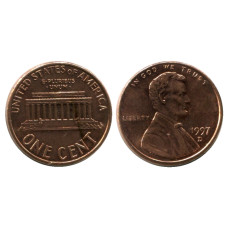 1 цент США 1997 г. (D)