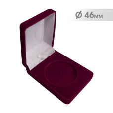 Футляр для капсулы диаметром 46 мм. (бордовый)