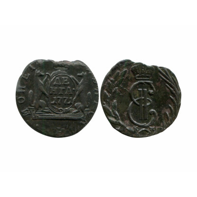 Монета Денга 1771 г. (КМ, сибирская) 