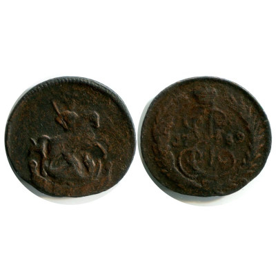 Монета Денга 1789 г. б/б