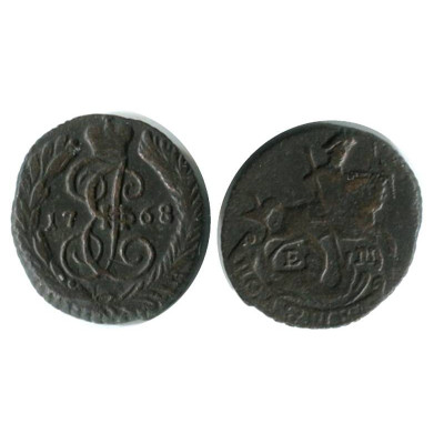 Монета Полушка 1768 г. (ЕМ) 1 