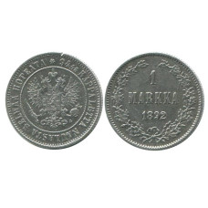 1 марка Российской империи (Финляндии) 1892 г. (L)