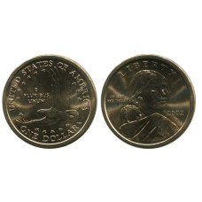1 доллар США 2002 г., Парящий орёл (D)