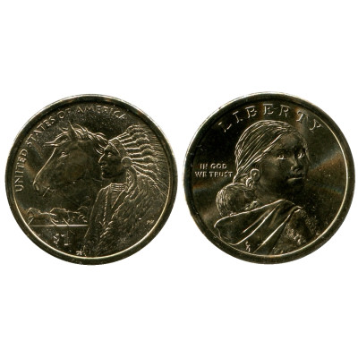 Монета 1 доллар США 2012 г.,Торговые пути 17 века (P)
