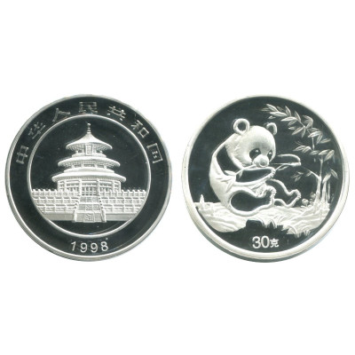 Монетовидный жетон Китайская панда 1998 г.