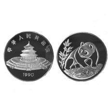 Монетовидный жетон Китайская панда 1990 г.