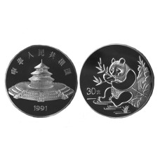 Монетовидный жетон Китайская панда 1991 г.