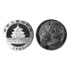 Монетовидный жетон Китайская панда 2005 г.