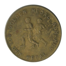 Жетон рекламный "Жвачка Golden Medal - Бег" Великобритания