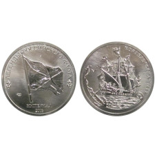 Монетовидный жетон империал Корабль "Орёл" 1668 г.